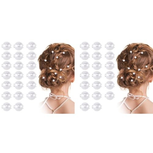 PALAY® 40PCS Small Pearl Hair Clips for Women Girls White Elegant Mini Pins Barrettes Korean Style Accessories Brides Daily Use Party Wedding PALAY® 40PCS Small Pearl Hair Clips for Women Girls White Elegant Mini Pins Barrettes Korean Style Accessories Brides Daily Use Party Wedding